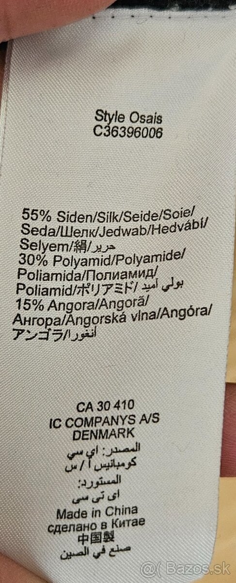 SVETER HODVÁB/ANGORA veľ.M - 4