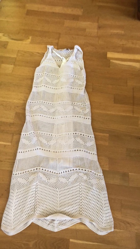 Hačkovane dlhé šaty - 4