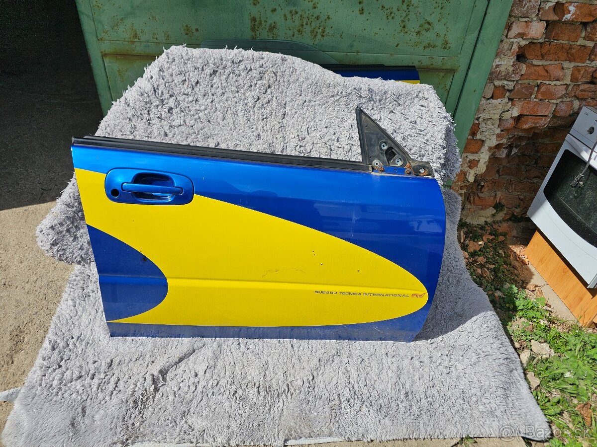 Subaru impreza wrx sti dvere kridlo volant kufor naraznik - 4