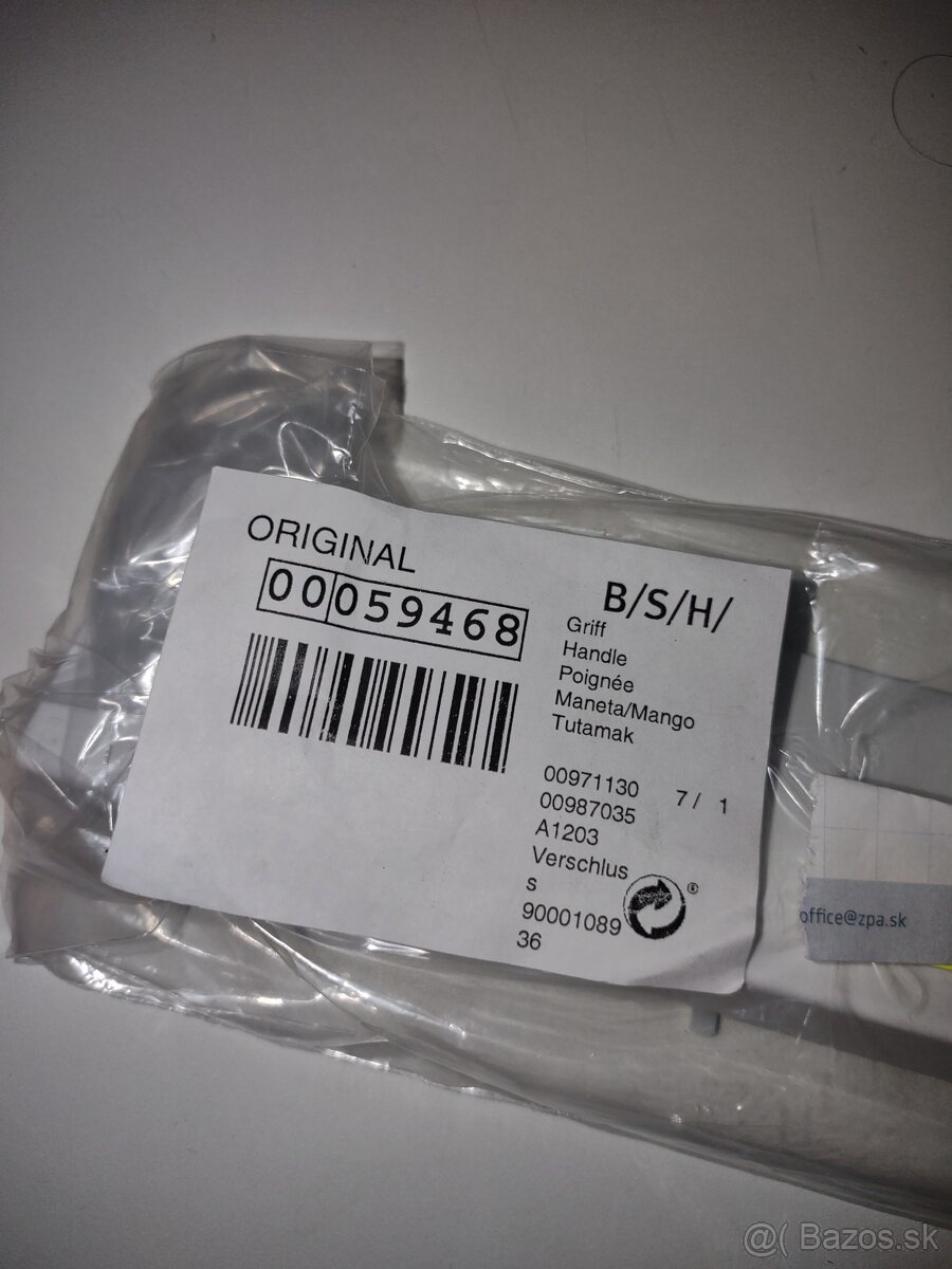 Madlo mrazničky do vstavanej chladničky bosch - 4