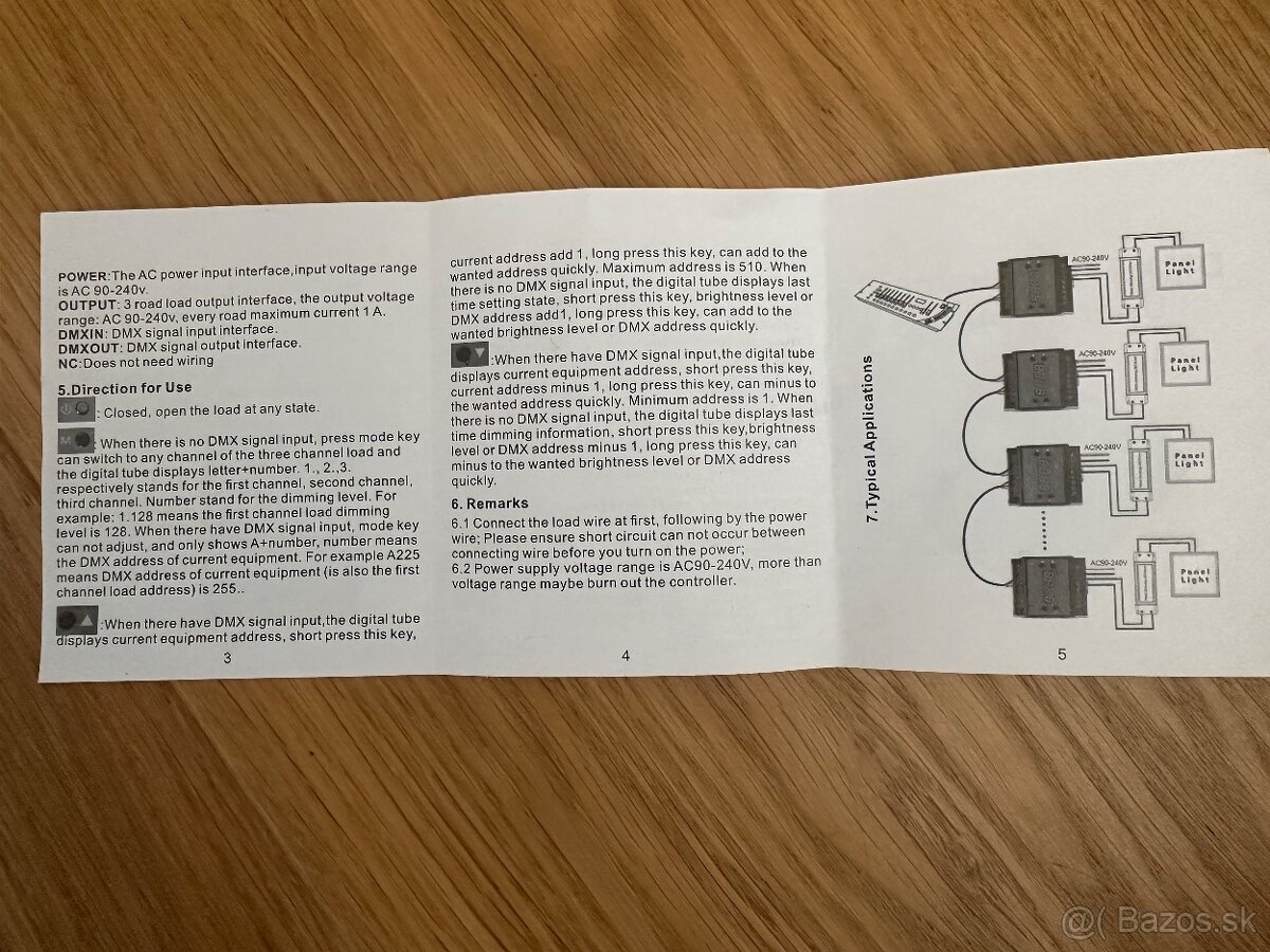 DMX ovládanie svetiel - 4