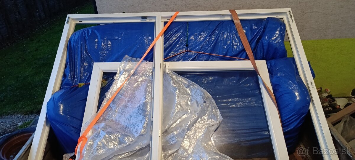 Predám plastové dvojkrídlové okno – veľmi dobrý stav - 4
