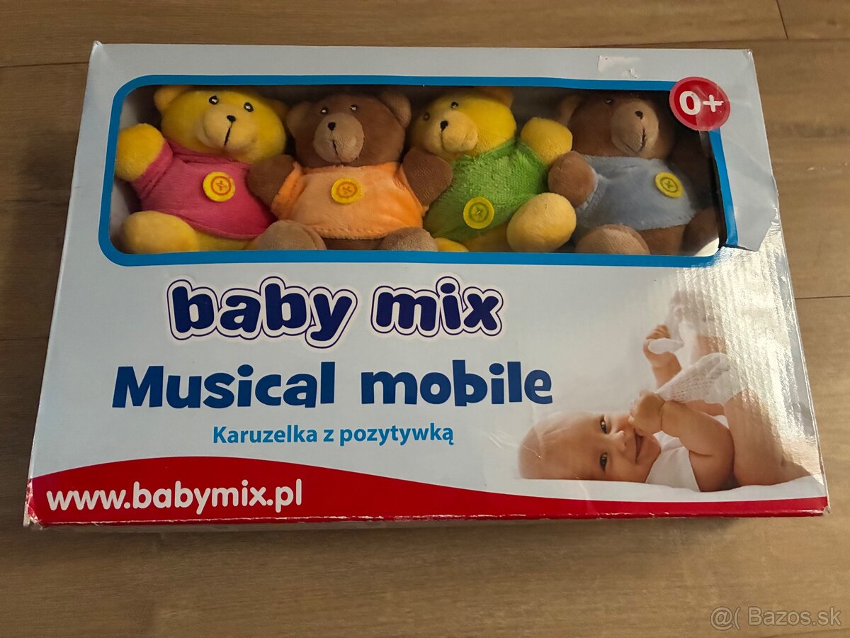 Kolotoč nad postieľku Baby mix - 4