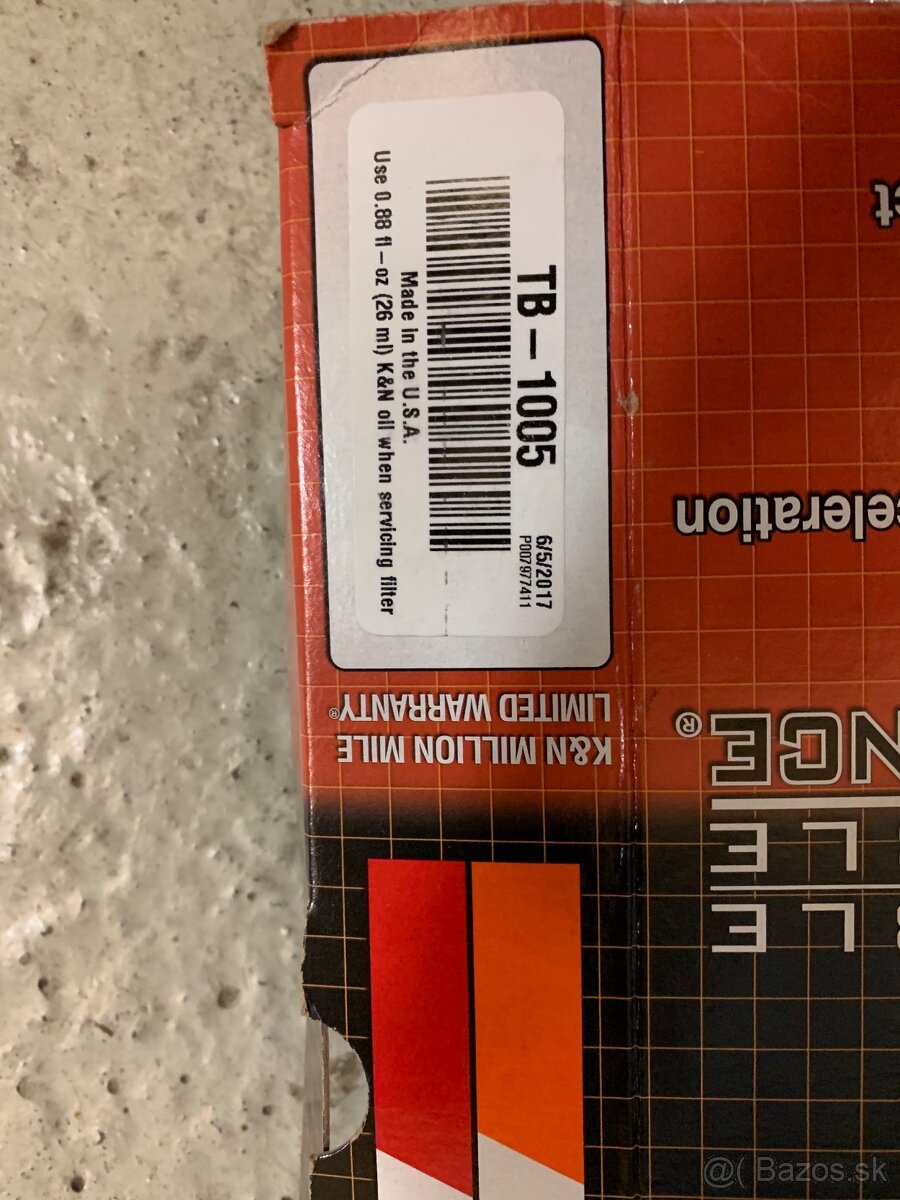 Na predaj vzduchový filter K&N TB-1005 - 4