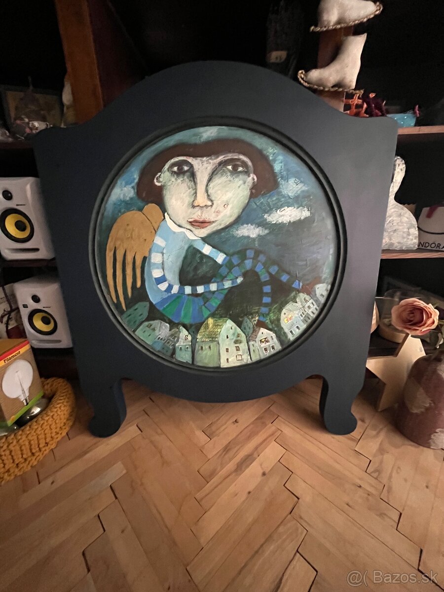 Starožitná posteľ 90x200cm - 4