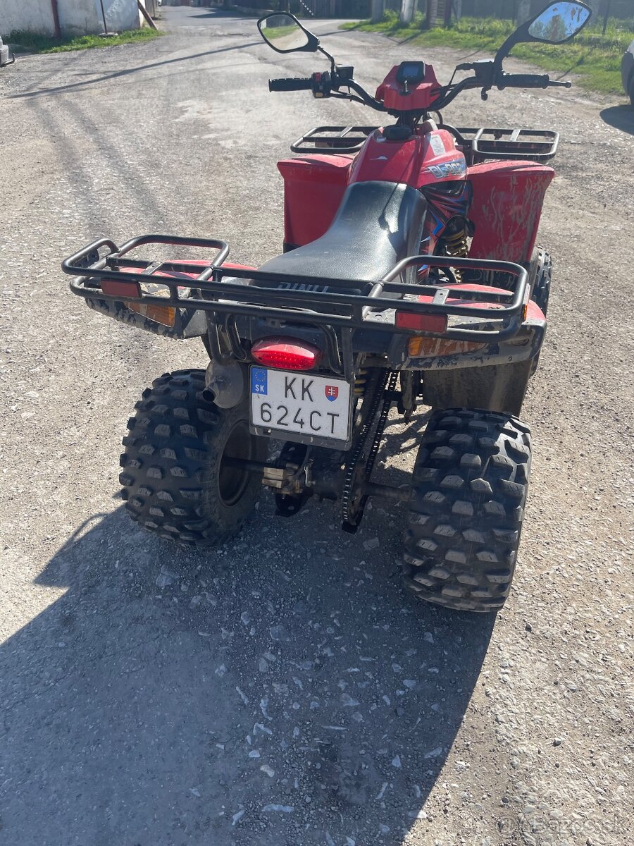 Predám štvorkolku na spž dinli 300