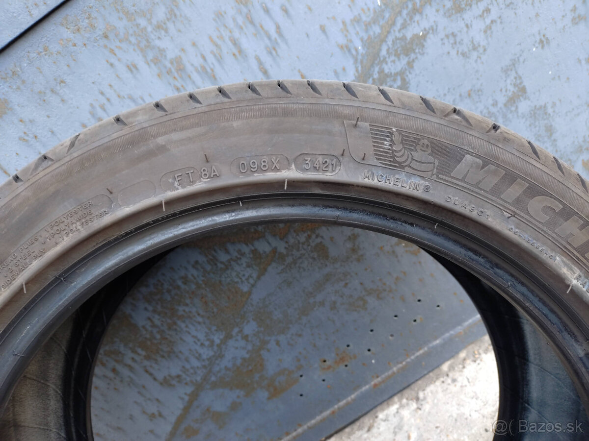 Predam 4ks jazdene pneu Michelin 225/45 R 17 91W letne - 4