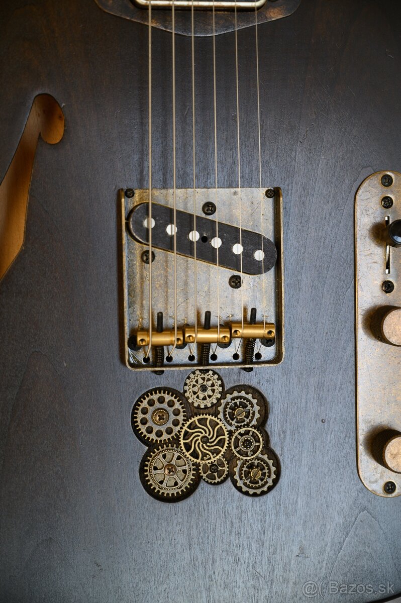 Elektrická gitara - BPB Telecaster Thinline - 4