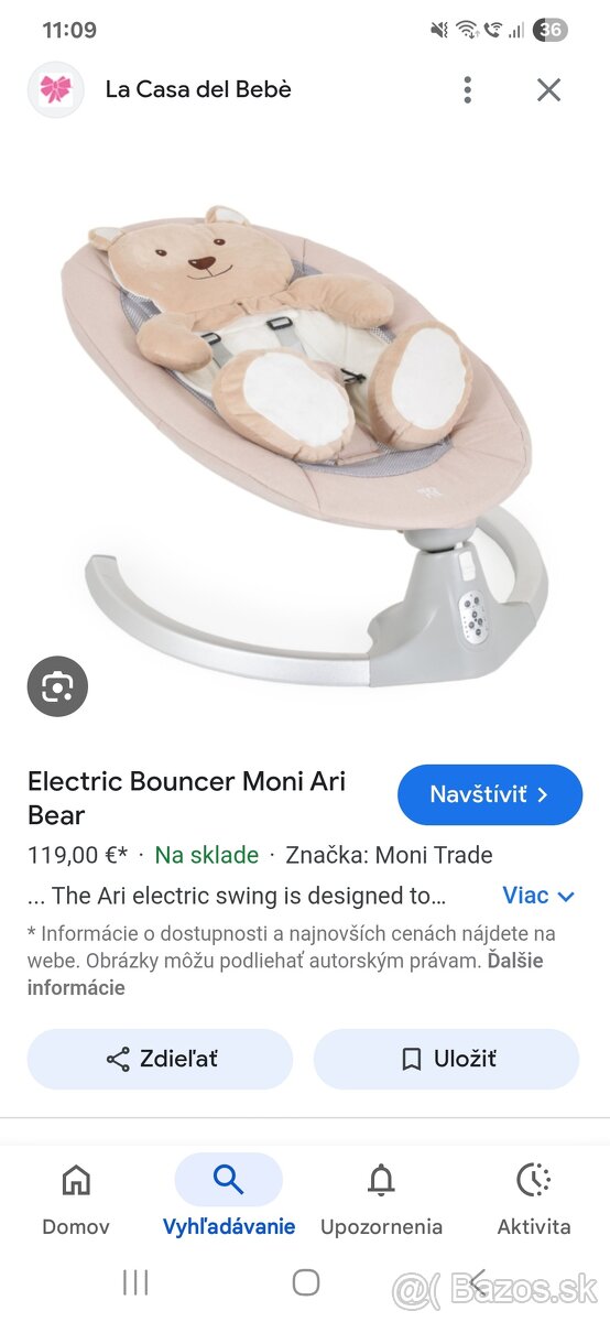 Hojdacie kresielko Moni Ari - 4