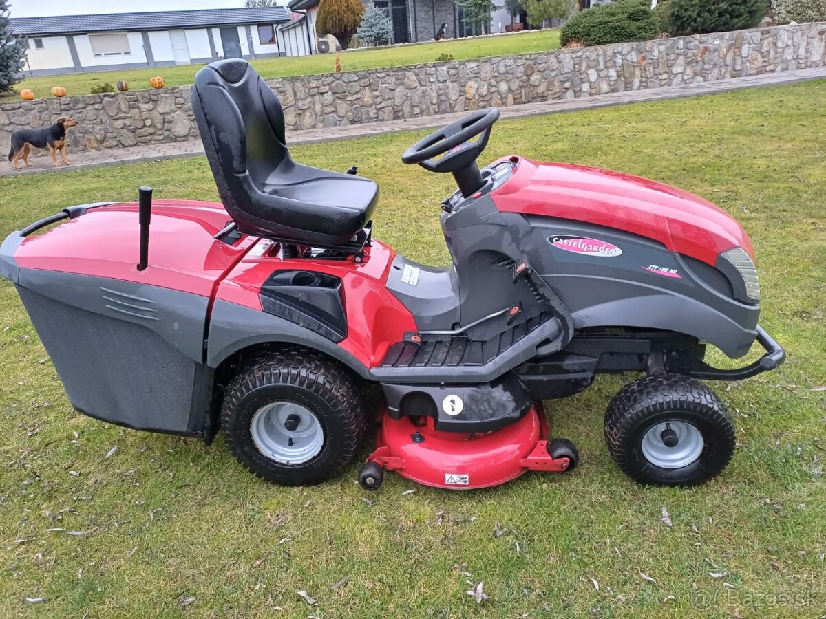 zahradný traktor - kosačka - 4