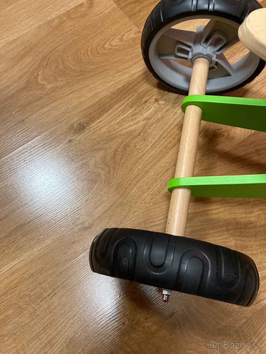 Nicko Drevené odrážadlo 2v1 mini farba:zelená - 4