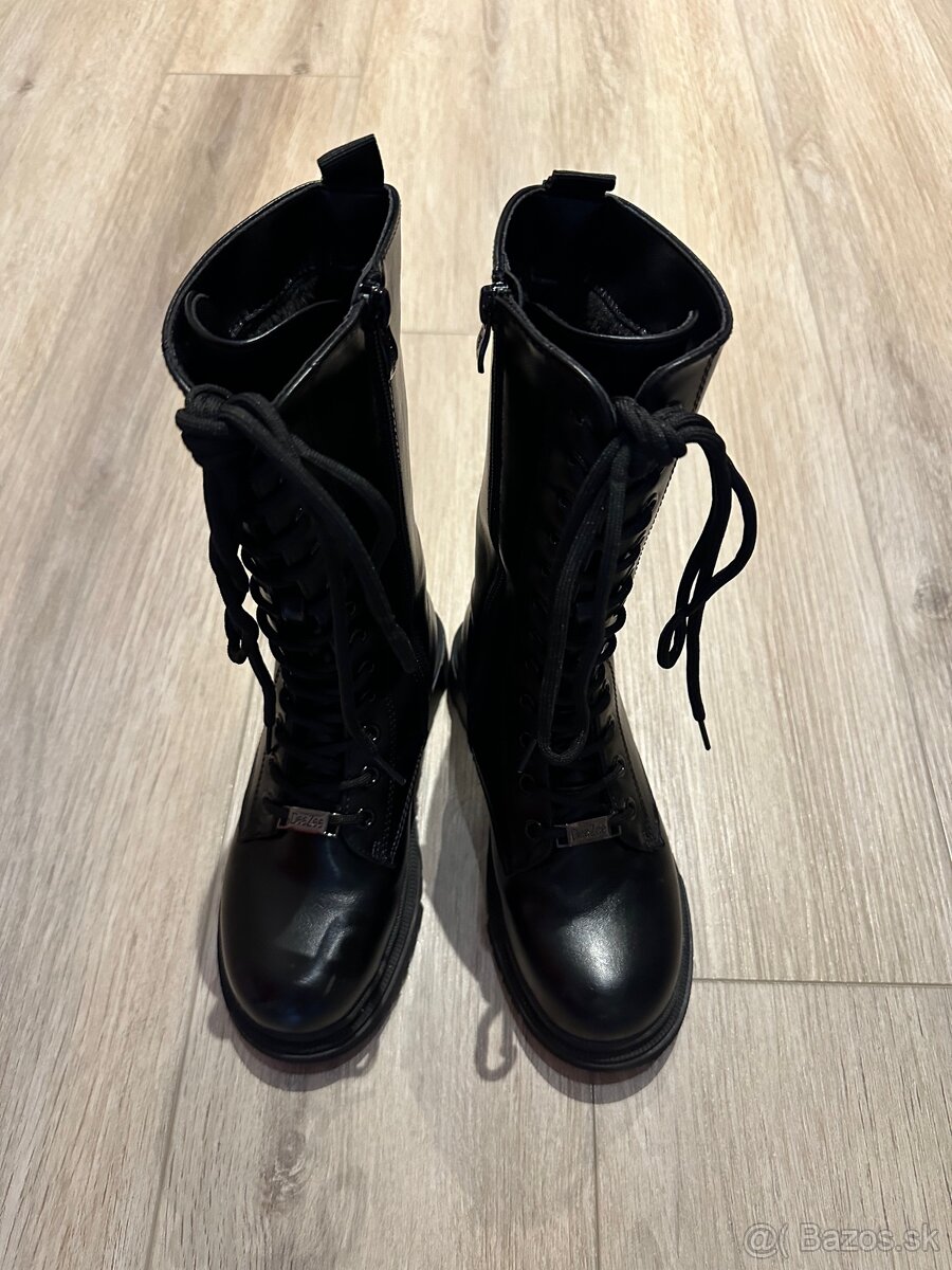 Zimné vysoké čižmy DeeZee 34 - 4