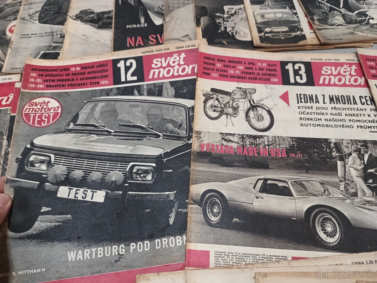 Svet motorú ročník 1968, 24 čísiel - 4