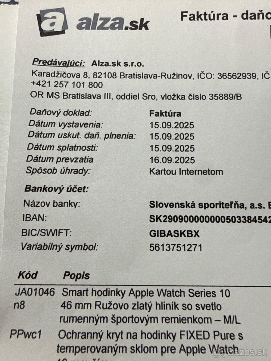 Apple Watsch Series 10 - 4