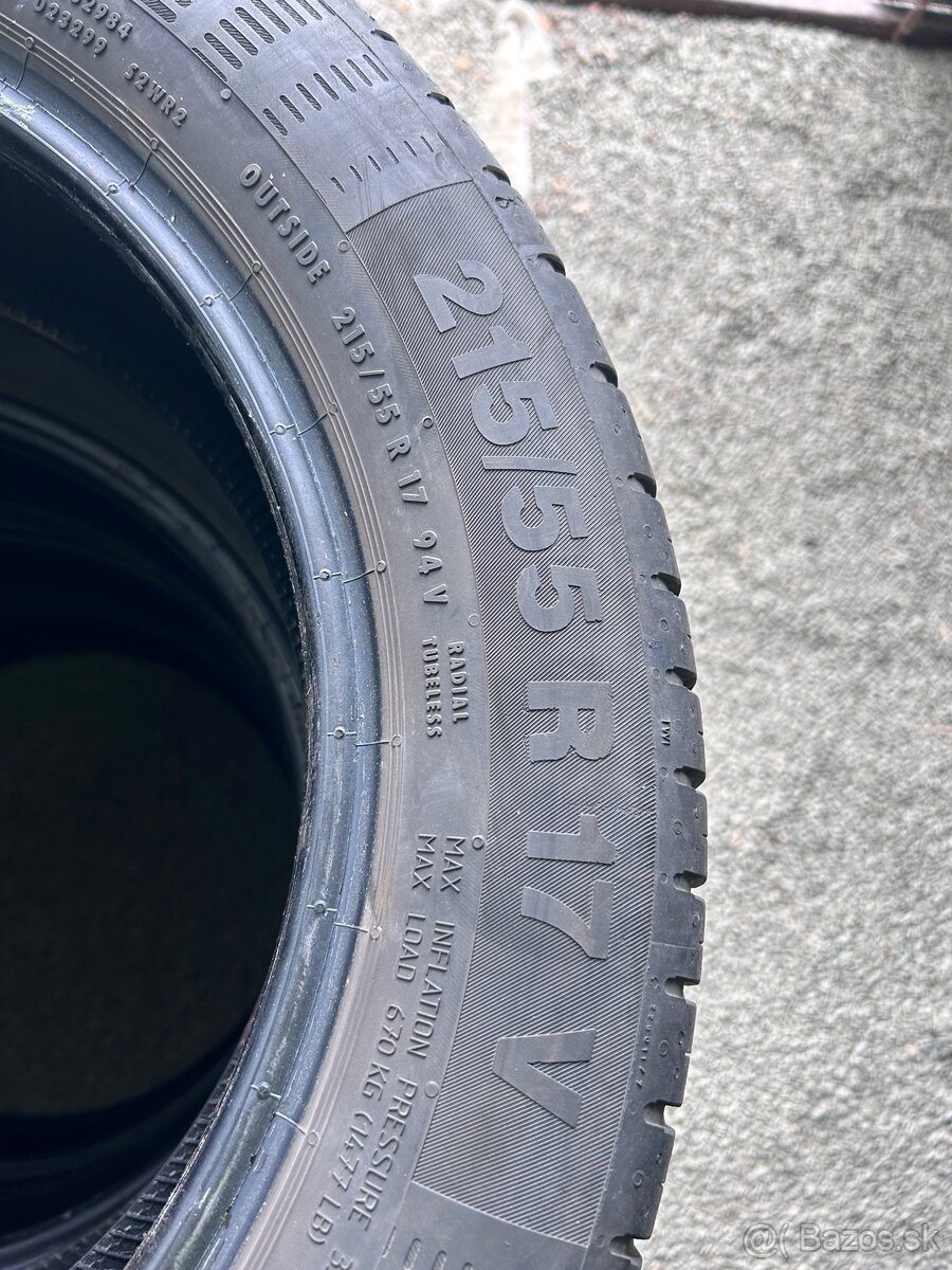 Letné pneu Continental 215/55 r17 - 4