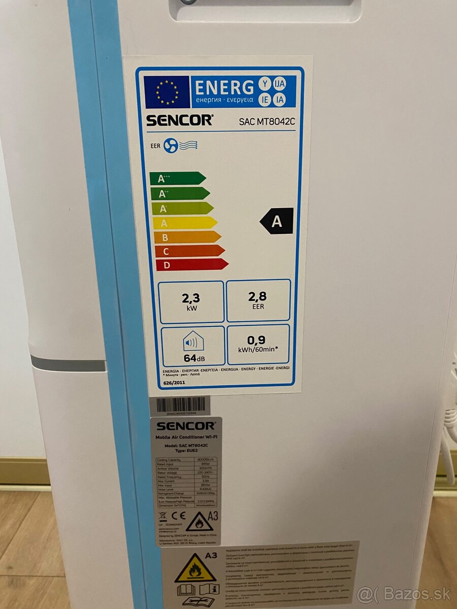 Sencor mobilná klimatizácia - 4