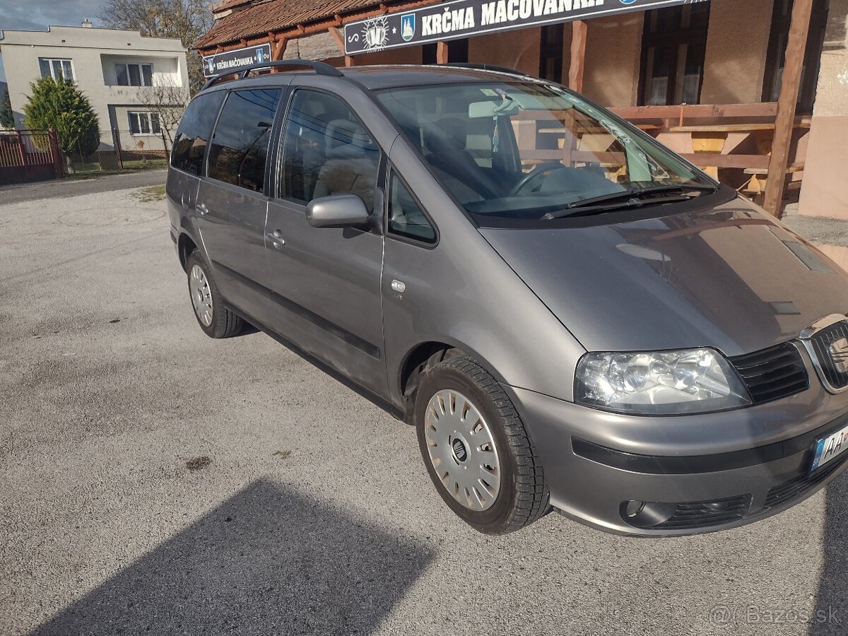 SEAT ALHAMBRA 1.9 TDI 85 KW 7 MIESTNE NAJ.247000 KM - 4