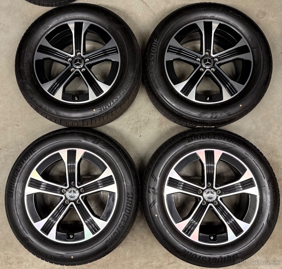 Zimná sada Mercedes Benz GLE W167 - 5x112 R19 , 275/55/19 - 4