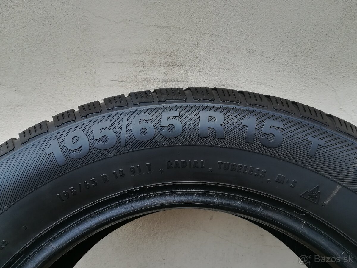 Zimné pneumatiky 195/65 R15 Barum, 4ks - 4