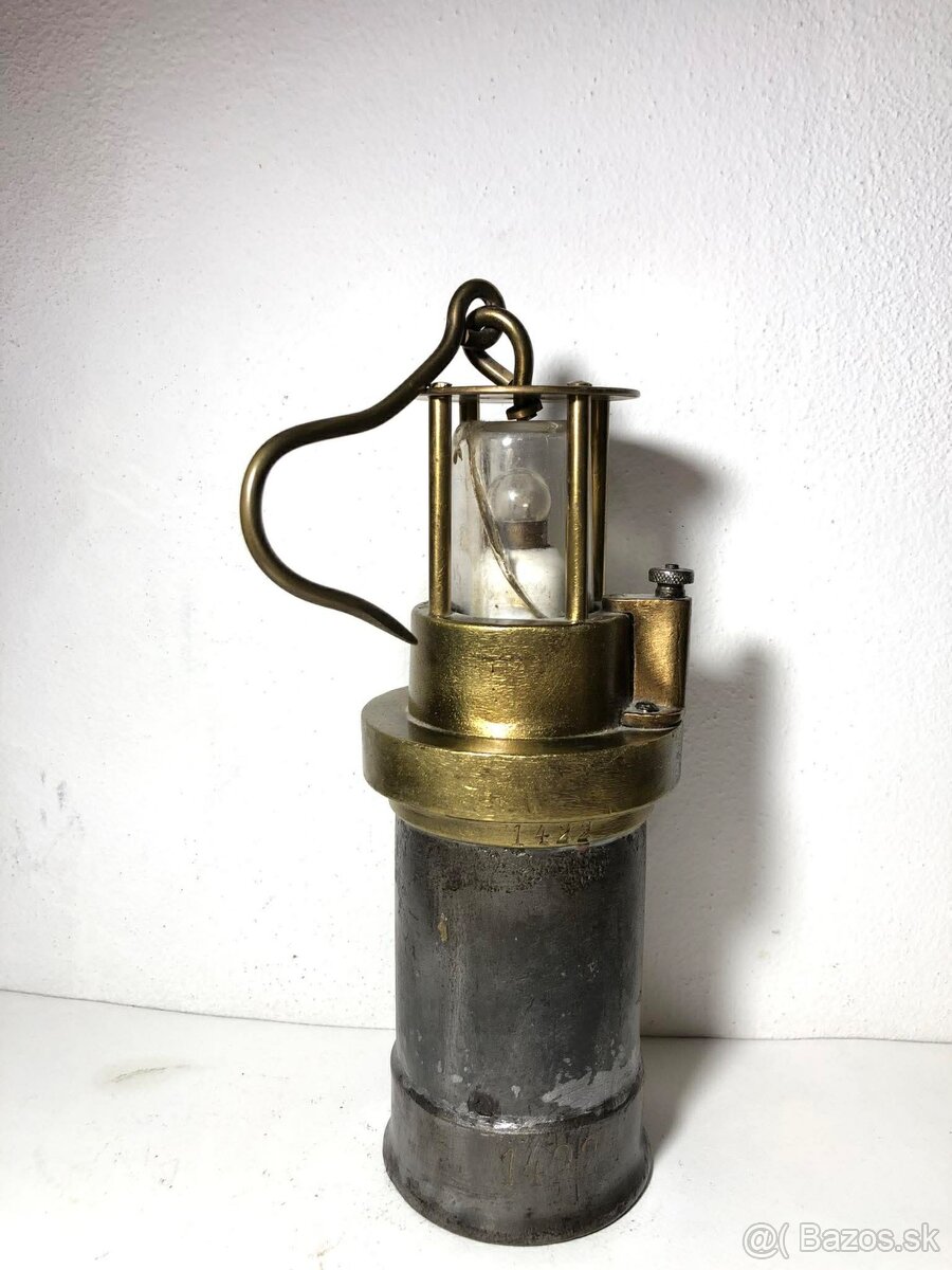 Banícka lampa karbidka banícky kahan 2 - 4