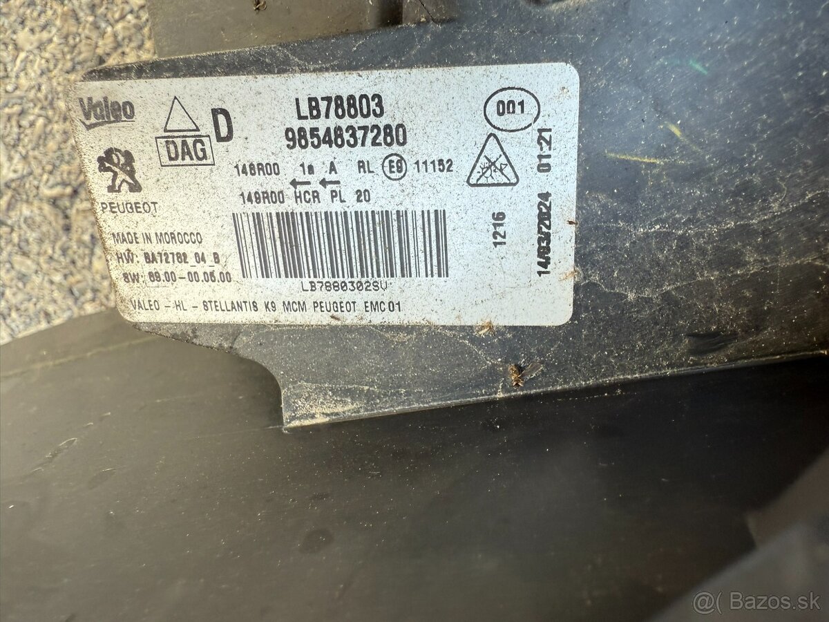 PEUGEOT RIFTER Prave predne FULL LED - 4