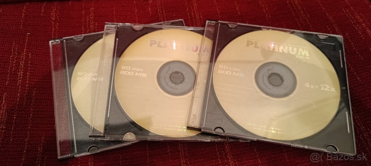 Médiá CD-RW, CD, DVD-RW, DVD-RAM + obaly + DVD Obaly - 4