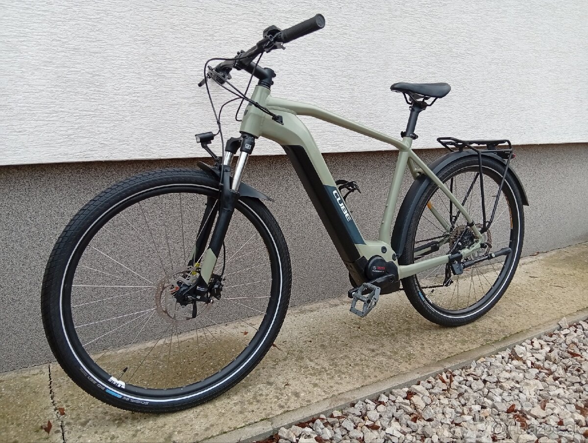 Predám elektro bicykel Cube Reaction Performance 500 28" - 4