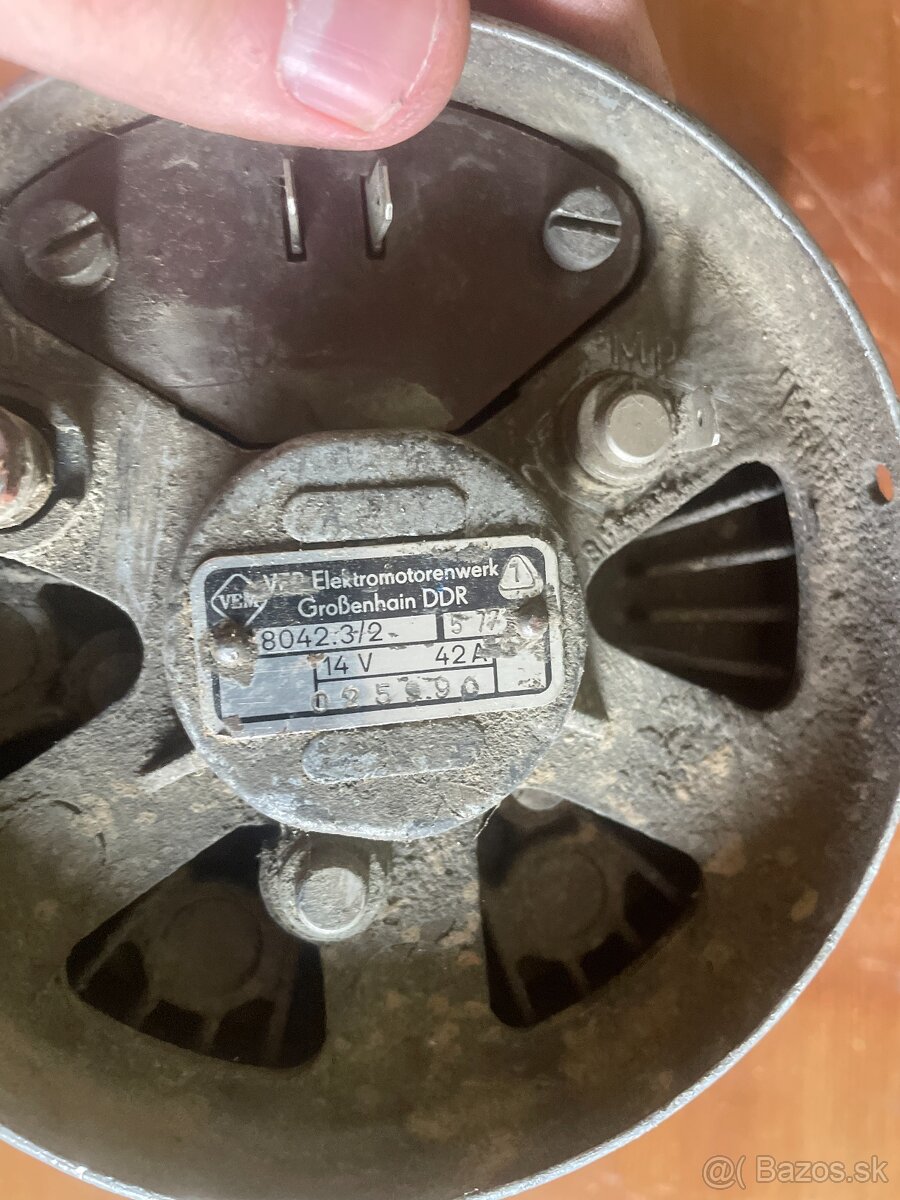 Alternátory DDR pre Trabant, Wartburg, Barkas, Multicar - 4