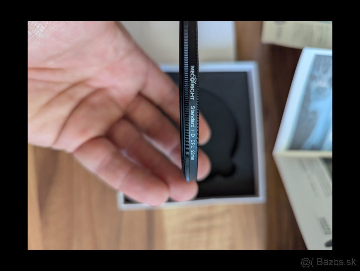 Predám 1ks CPL Filter a1ks UV filter 95mm - 4