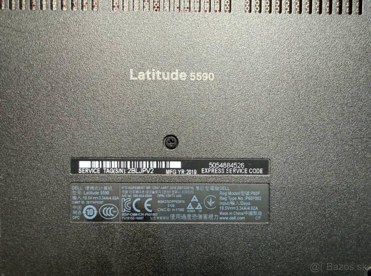 redám notebook Dell 5590 na diely alebo opravu. - 4