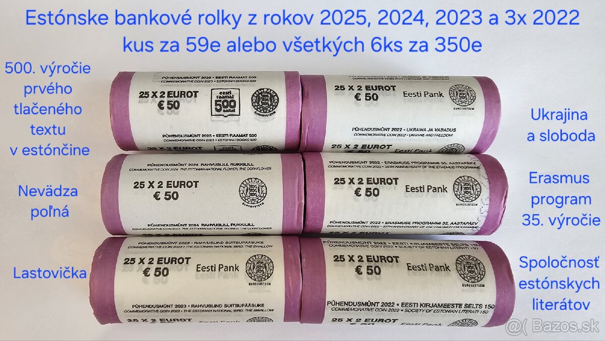 Pamätné UNC euromince - 4