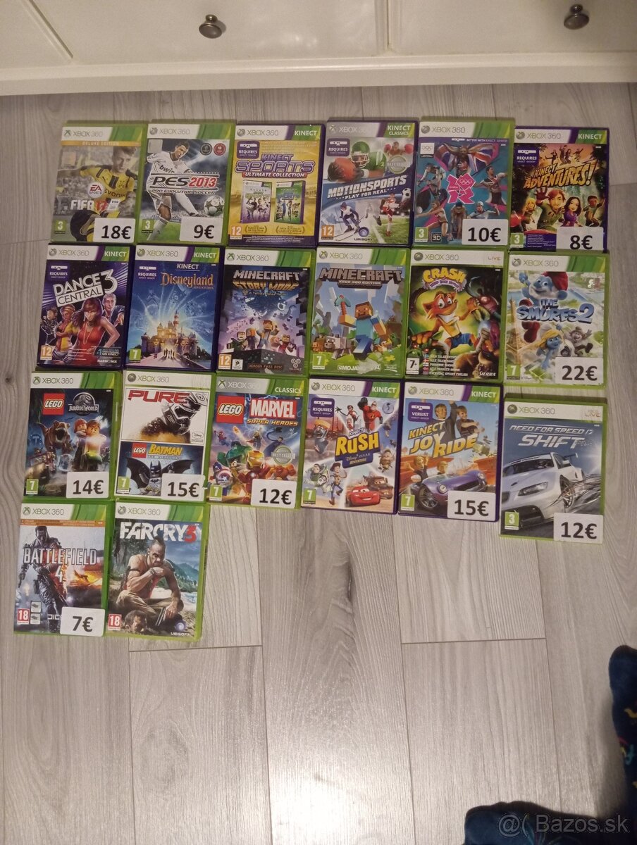 Predám Xbox 360, prislusenstvo a vela hier - - 4