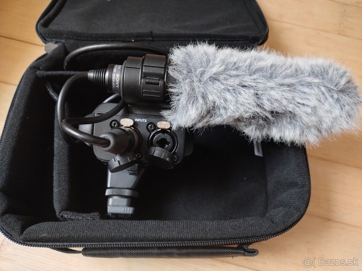 Sony XLR-K3M adaptér s mikrofónom Sony ECM-XM1 - 4