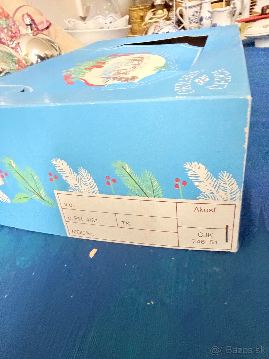 Starozitne vianocne ozdoby Ceskoslovensko a Zapadne Nemecko - 4