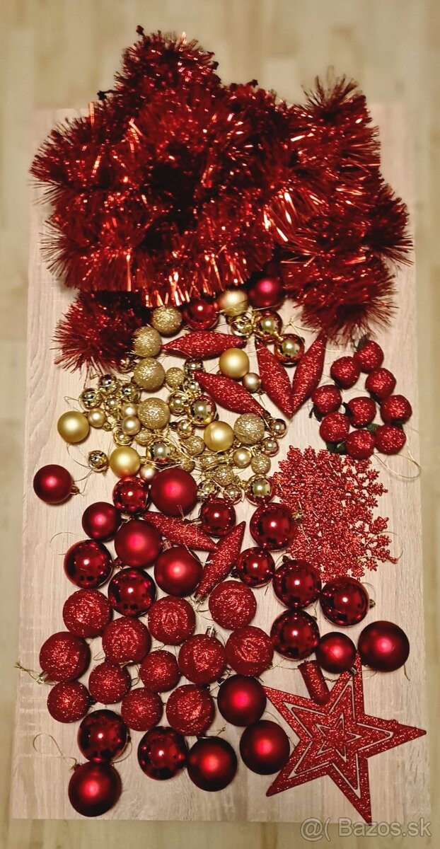 Vianočný stromček s ozdobami 220cm - 4