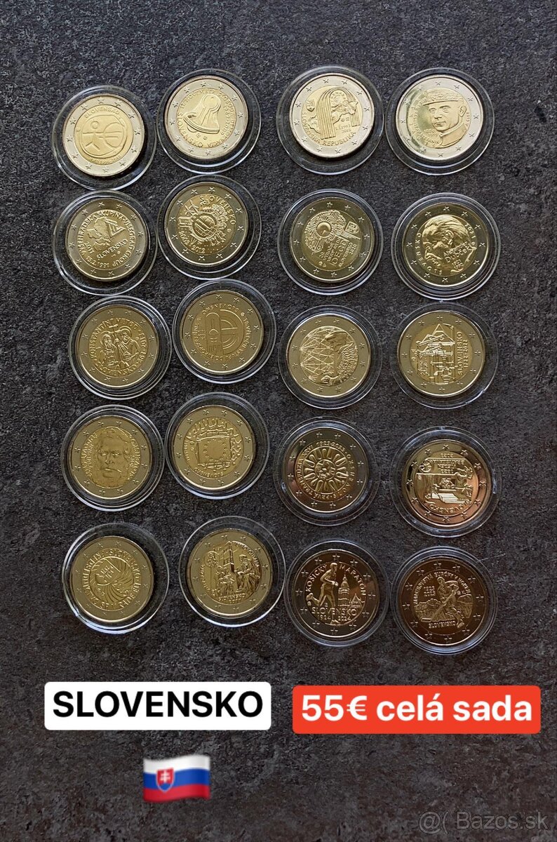 2 eurové mince Slovensko - 4
