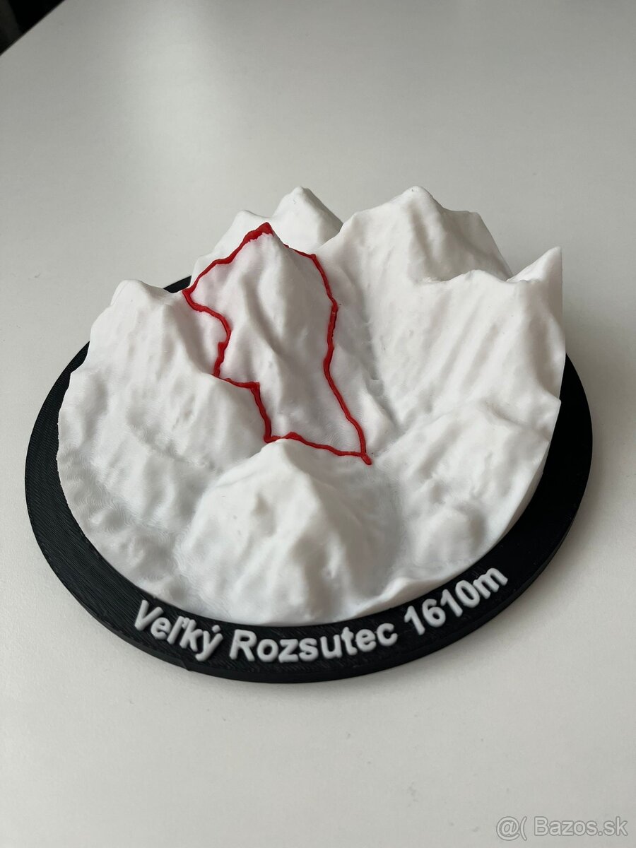 3D personalizovaná mapa tvojej turistiky - 4