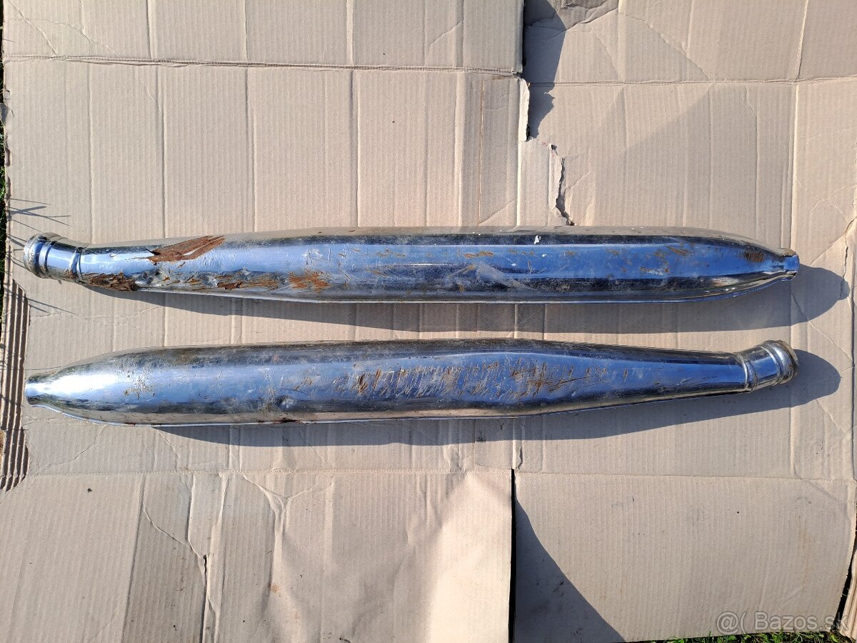 Výfuky jawa 250, 350 Californian - 4