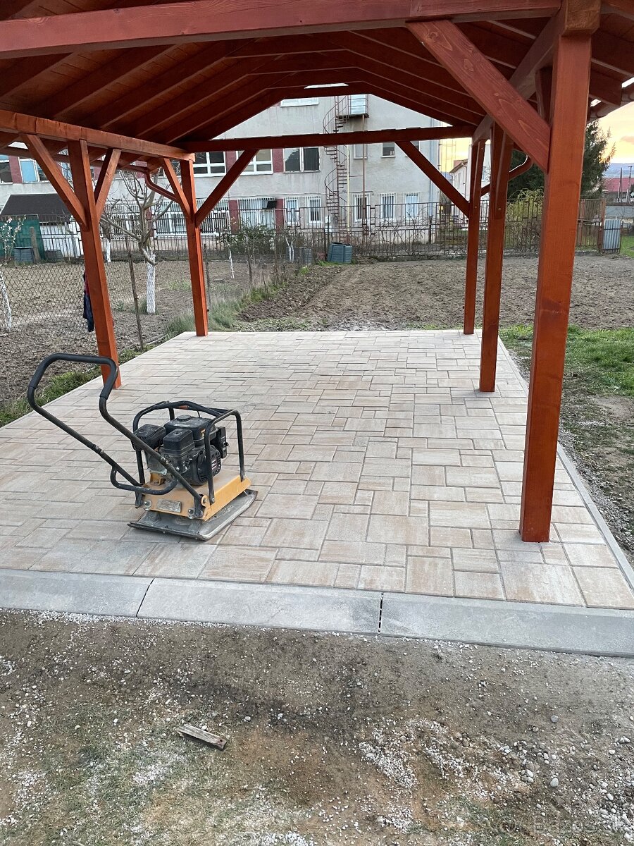 Pokladka zamkovej dlažby - 4