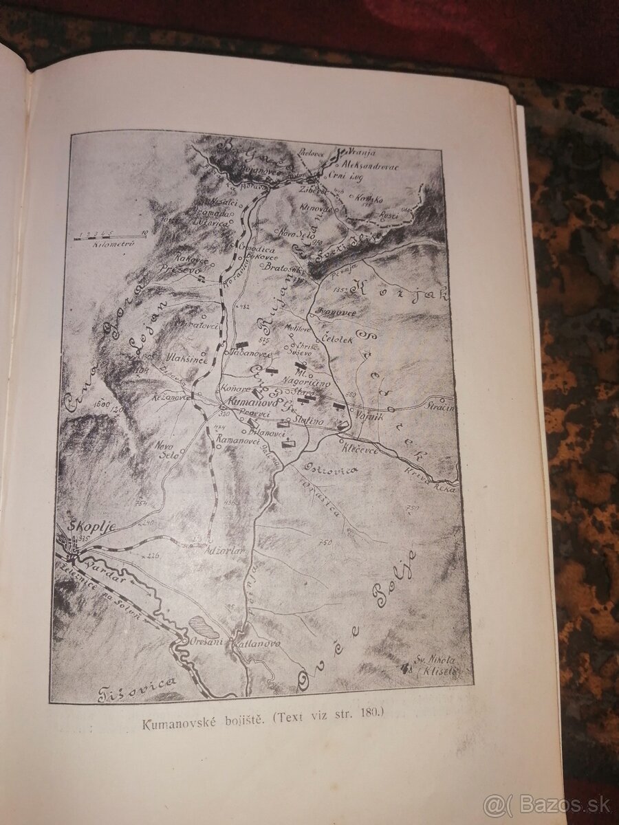 Stará kniha Valka na Balkáne Škatuľa Praha 1913 - 4