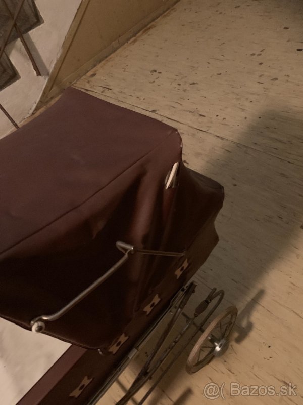 retro baby a Zuzky a kočík medveďe - 4