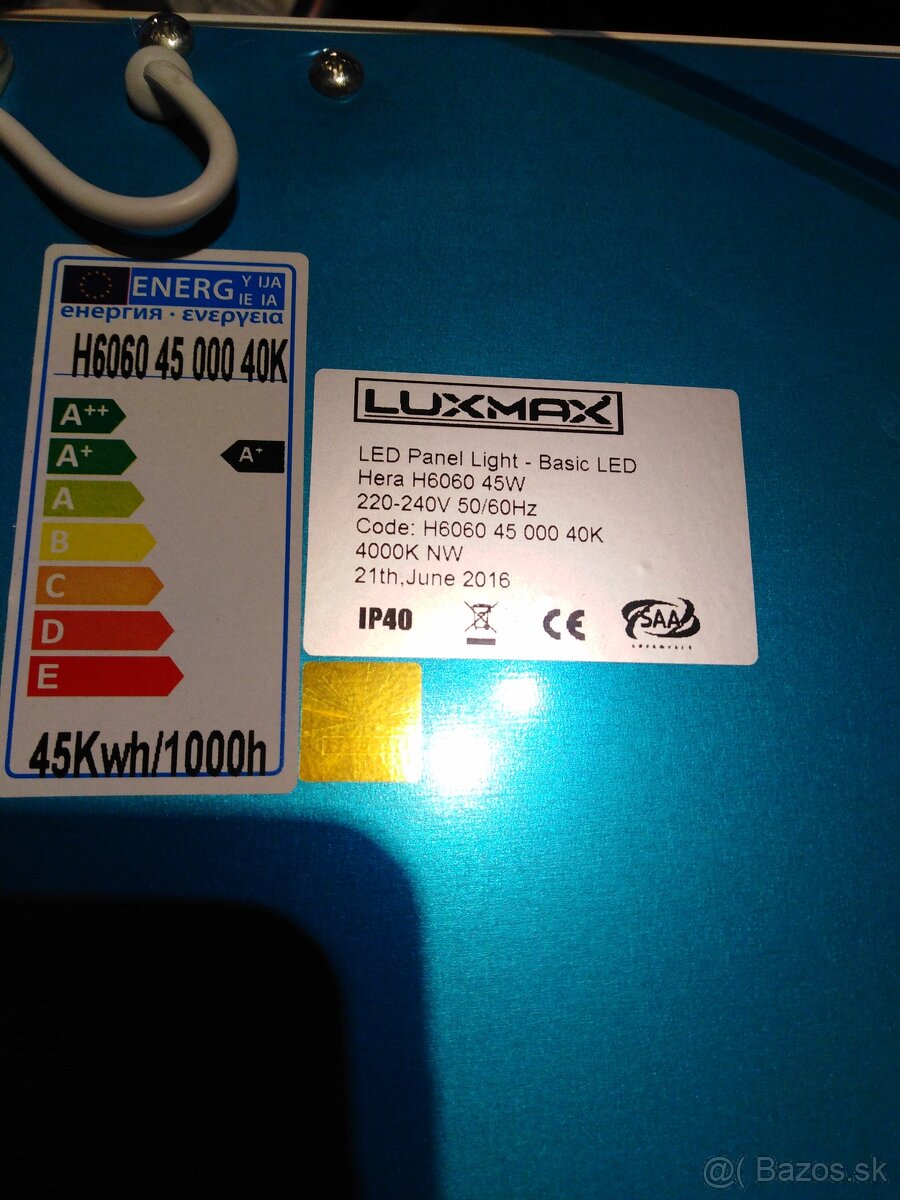 LUXMAX Hera H6060 45W 4000K - 4