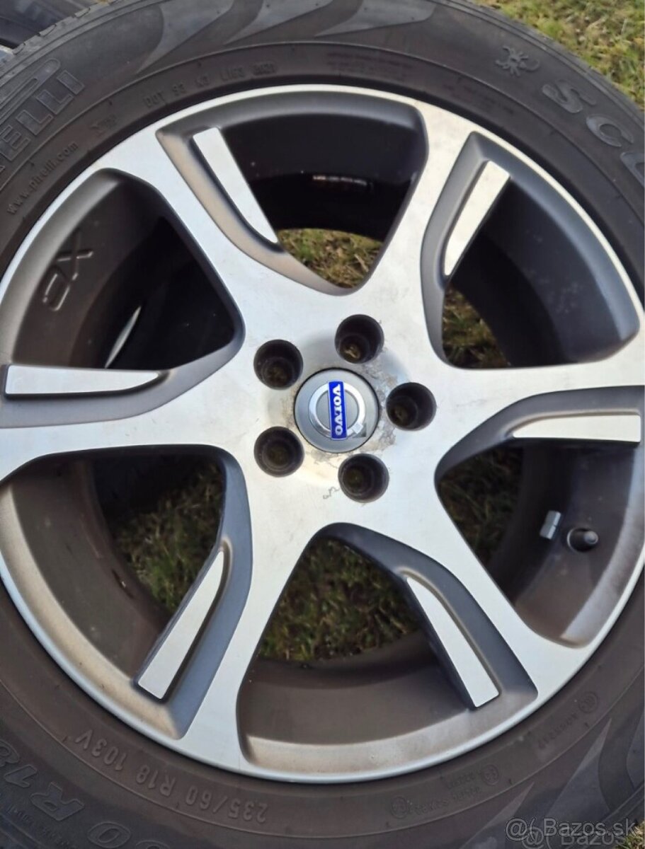 Predám originál VOLVO sada ALU disky+pneumatiky - 4