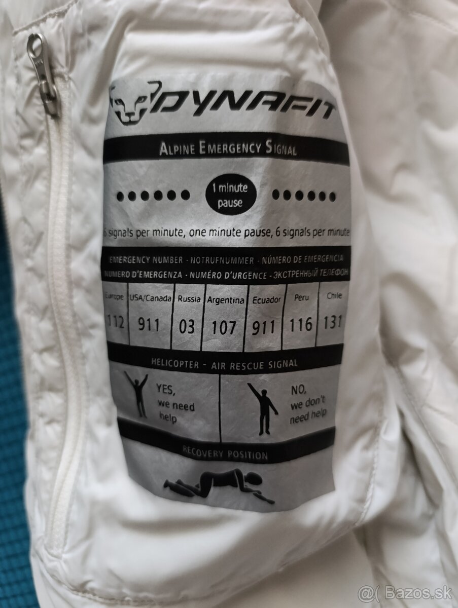 Dynafit paperová bunda vel.S - 4