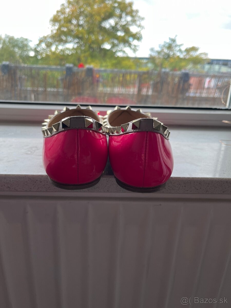 Valentino garavani 37 balerínky topanky luxusne - 4