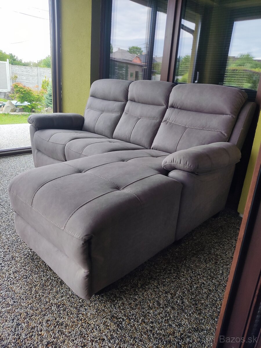 Sedacia súprava - ako nová, tvár L , rohová - 4