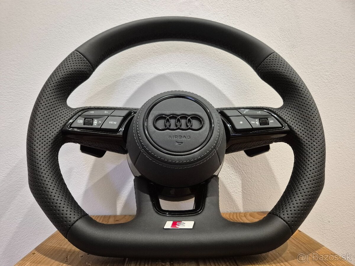 AUDI SLINE VOLANT MULTIFUNKCNY S PÁDLAMI A3 A4 A5 A6 Q5 Q7 - 4