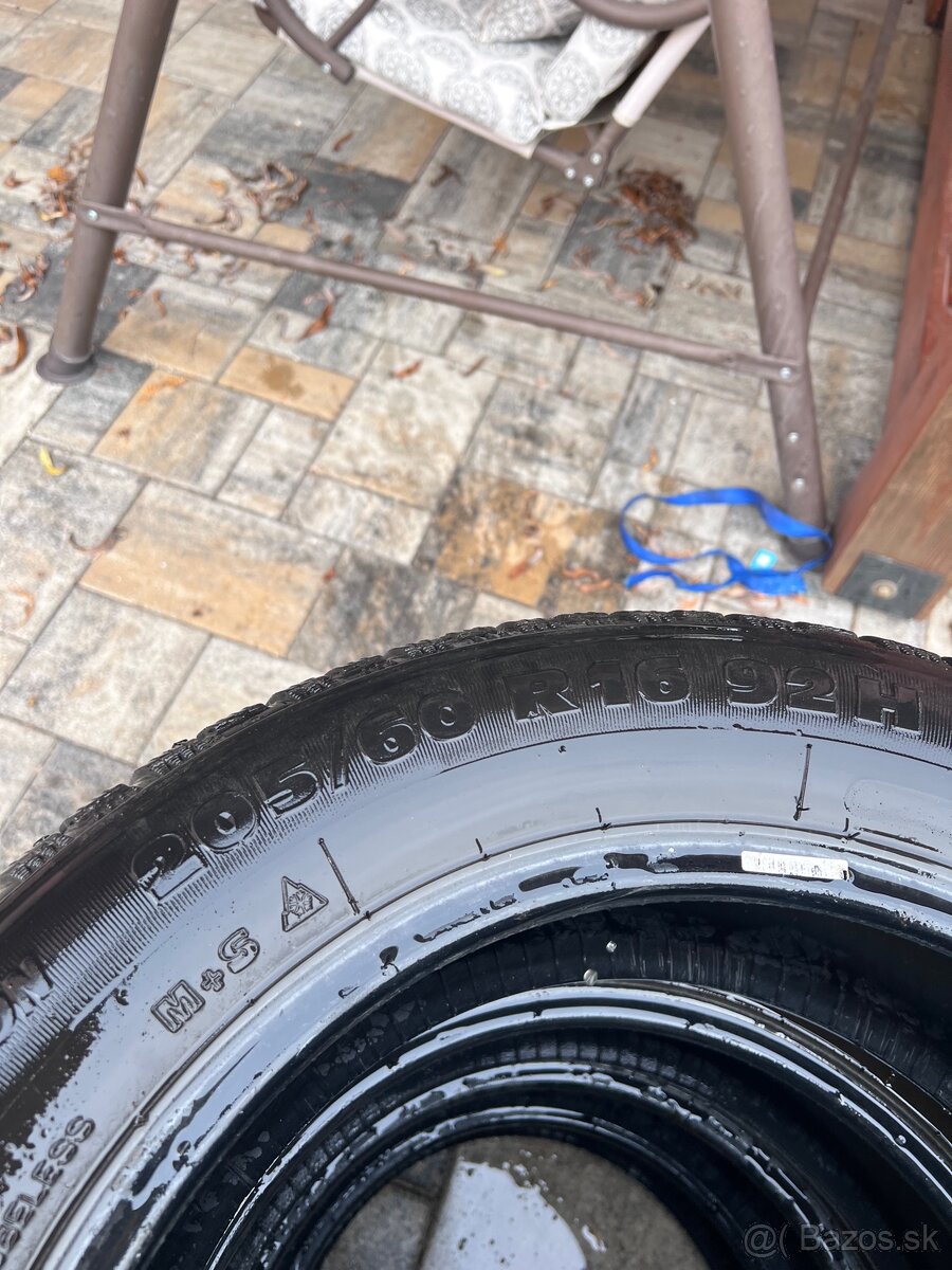 Zimné Pneumatiky 205/60 r16 Kormorán 50€sada - 4