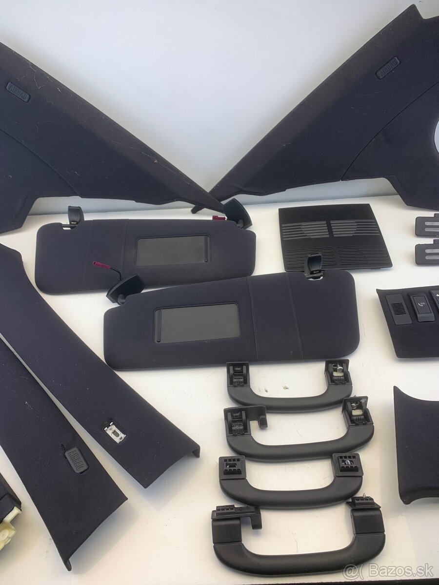 Čierny strop bmw e60 strešné okno - 4