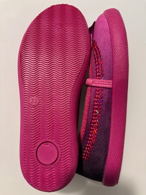 Dievčenské balerínky - vhodné ako prezuvky, nenosené, VEL 32 - 4